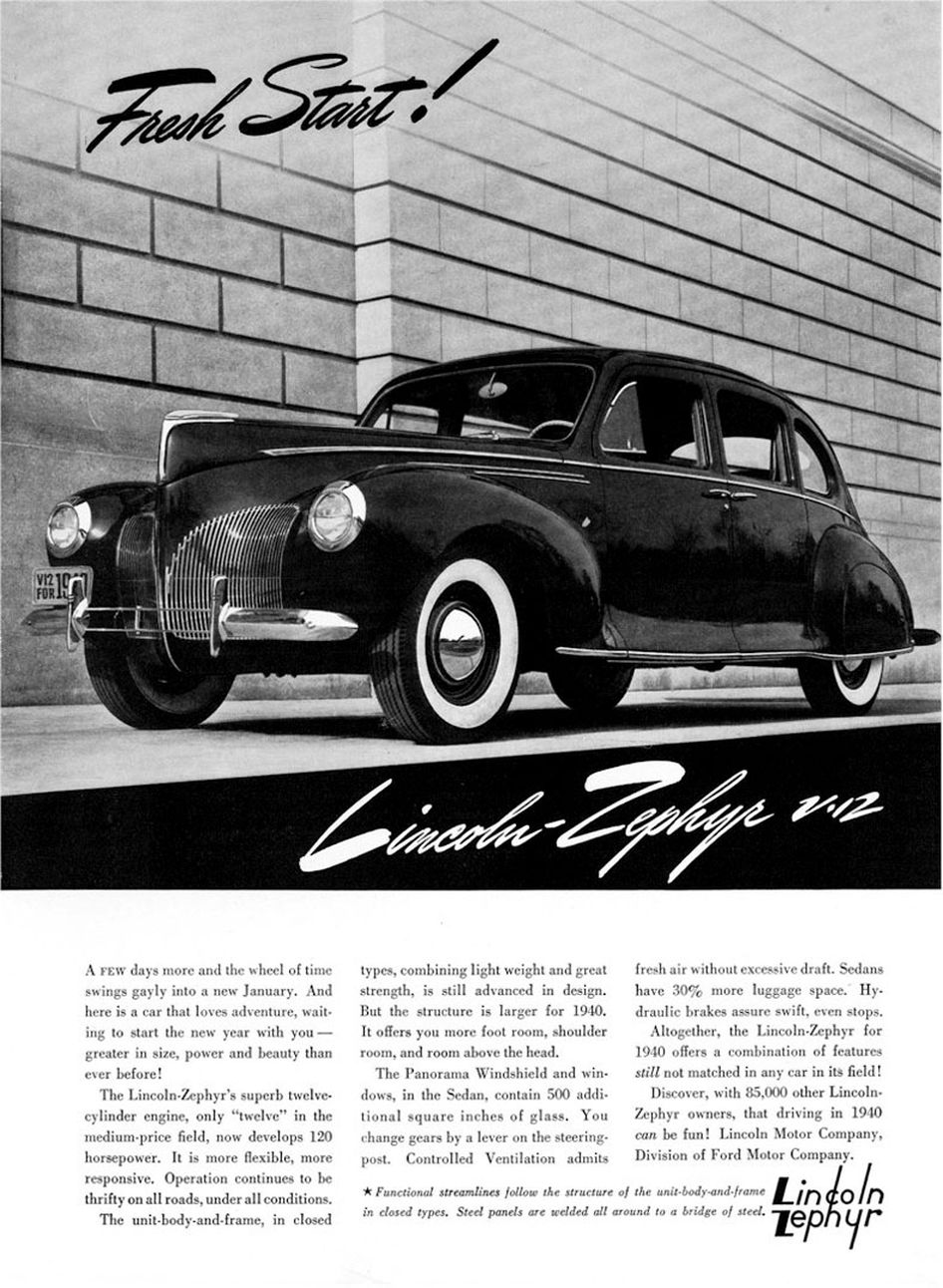 1940 Lincoln Zephyr 21